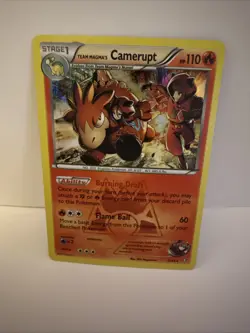 Team Magma's Camerupt - 2/34 - Holo Rare LP/NM English Pokemon Double Crisis - Image 1
