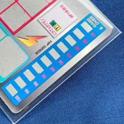 Vaporeon No.134 Pokemon Scratch Card Vintage Unused Tomy Nintendo Japanese 1997 - Image 5