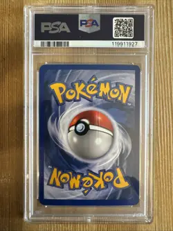 Venomoth 13/64 Jungle Set Pokemon Card 1999 WOTC Holo Rare Vintage TCG PSA 6 - Image 2