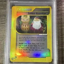 Pokemon Aquapolis Forest Guardian 123/147 Reverse Holo Uncommon PSA 7 2003 - Image 3