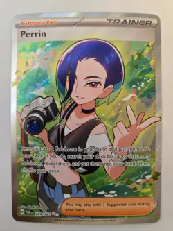 Perrin 209/167 Ultra Rare Twilight Masquerade NM/M Pokemon - Image 1