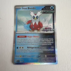2023 POKEMON SVP EN-SV BLACK STAR PROMO #058 IRON BUNDLE - Image 1