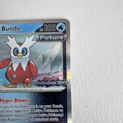 2023 POKEMON SVP EN-SV BLACK STAR PROMO #058 IRON BUNDLE - Image 4