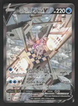 Origin Forme Palkia V 167/189 Pokemon TCG Astral Radiance NM - Image 1