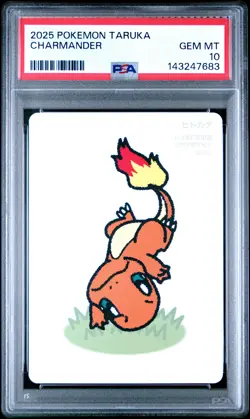 2025 POKEMON TARUKA CHARMANDER PSA 10 - Image 1