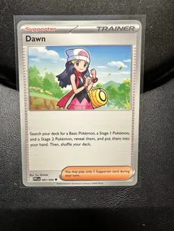 Dawn 087/094 Me02: Phantasmal Flames Regular Trainer NM Pokemon TCG - Image 1