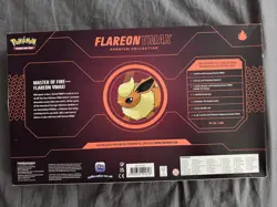 Pokemon Eeveelution Flareon VMAX Premium Collection Box - Sealed New In Box 2021 - Image 2