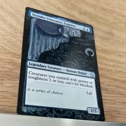Tetsuko Umezawa, Fugitive, ALTERED Hand-Painted MTG Card. 1 of 1 Alter painting - Image 4