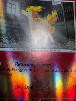 MP Pokemon Ponyta Reverse Holo 16/114 XY - Steam Siege - Image 5
