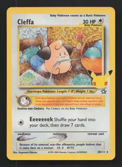 Pokemon Card Cleffa 20/111 Celebrations Classic Collection Near Mint - Image 1