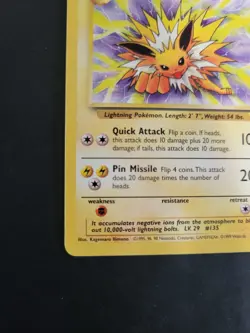 Pokemon TCG Jolteon Jungle Card 20/64 Regular Rare Non-Holo - Image 3