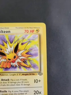 Pokemon TCG Jolteon Jungle Card 20/64 Regular Rare Non-Holo - Image 5