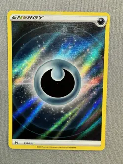 Darkness Energy 158/159 Crown Zenith Holo Pokemon Card MINT RARE - Image 2
