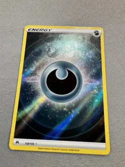 Darkness Energy 158/159 Crown Zenith Holo Pokemon Card MINT RARE - Image 3