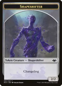 MTG Shapeshifter Token [Modern Horizons Tokens] Foil Near Mint Magic - Image 1