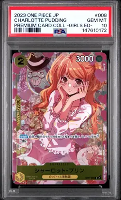 2023 ONE PIECE JPN PREMIUM COLLECTION GIRLS EDITION CHARLOTTE PUDDING PSA 10 - Image 1