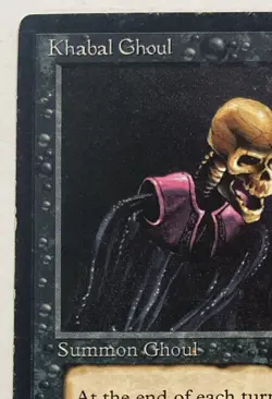 Magic The Gathering MTG KHABAL GHOUL Arabian Nights Card! - Image 2