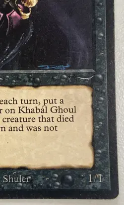 Magic The Gathering MTG KHABAL GHOUL Arabian Nights Card! - Image 5