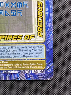 BO-216 Empires of Precious Metals Digimon Card Digi-Battle Series 4 2001 Bandai - Image 4