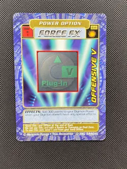 BO-261 Offensive V Digimon Card Digi-Battle Series 5 2002 Bandai - Image 1