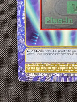 BO-261 Offensive V Digimon Card Digi-Battle Series 5 2002 Bandai - Image 5