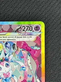Pokemon Sylveon EX Sir 156/131 Prismatic Evolutions TCG Card MINT - Image 3