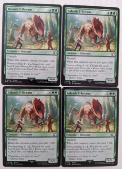 Balamb T-Rexaur x 4 - Final Fantasy - #173 - MTG - NM - Image 1