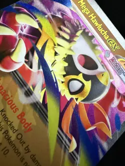 Mega Hawlucha ex 116/217 Ascended Heroes Double Rare Pokemon TCG Card NM - Image 4