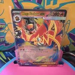 Mega Emboar ex - 031/217 031/217 ME: Ascended Heroes Pokemon Card Near Mint - Image 1