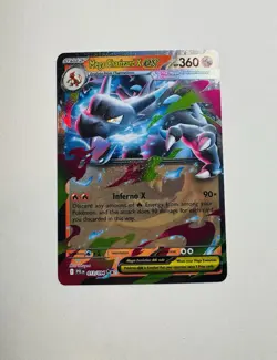 Mega Charizard x EX RR 013/080 Holo Phantasmal Flames Pokemon Card - Image 1
