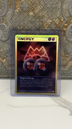 Pokemon Card - Magma Energy Team Magma vs Team Aqua 87/95 Uncommon - Image 1