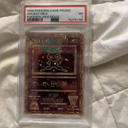 Ancient Mew 1 Miscellaneous Cards & Products Holo 2000 movie promo - Image 1