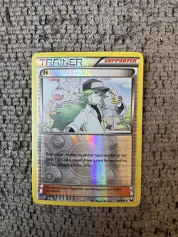 2012 Pokemon Dark Explorers 96/108 N Trainer Supporter Reverse Holo LP Rare Card - Image 1