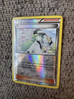 2012 Pokemon Dark Explorers 96/108 N Trainer Supporter Reverse Holo LP Rare Card - Image 2