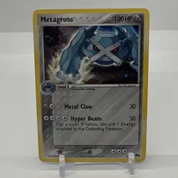 Pokemon Metagross 2/17 Pop Series 1 Holo 2006 Promo Pokemon Card MP - Image 1