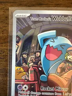Team Rocket's Wobbuffet 203 Sv: Scarlet & Violet Promo Cards Holo - Image 2