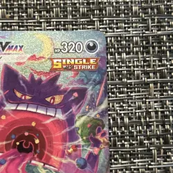 Gengar VMAX 271/264 Alt Art Secret Rare Fusion Strike Pokemon Card - Image 3