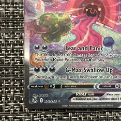 Gengar VMAX 271/264 Alt Art Secret Rare Fusion Strike Pokemon Card - Image 5
