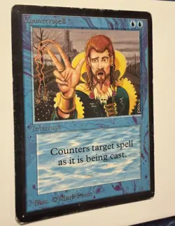 Counterspell - Beta MTG Card Magic: the Gathering - Image 1