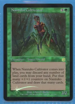 MTG: Torment: Nantuko Cultivator: FOIL - Image 1