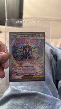 Mega Zygarde EX Full Art Holo Pokemon TCG Card 120/088 Perfect Order SIR - Image 1