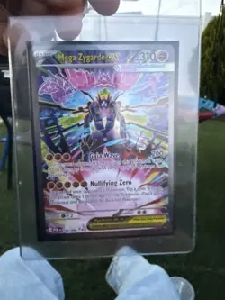 Mega Zygarde EX Full Art Holo Pokemon TCG Card 120/088 Perfect Order SIR - Image 3