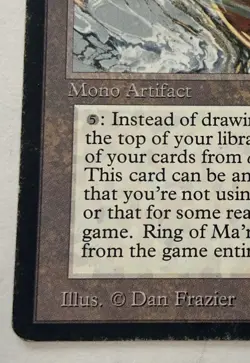 Magic The Gathering MTG RING OF MARUF Arabian Nights! - Image 4