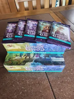 2x Lorwyn Eclipsed Play Booster Box Magic MTG Sealed + 5 bonus booster packs!! - Image 1