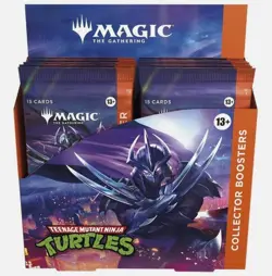 Sealed MTG TEENAGE MUTANT NINJA TURTLES COLLECTOR Booster Display 12pk Box Magic - Image 2
