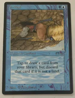 Magic The Gathering MTG SINBAD Arabian Nights! - Image 1