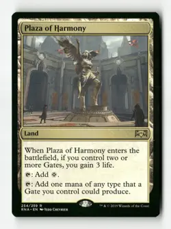 Plaza of Harmony - Ravnica Allegiance - #254 - Non-Foil - NM - MTG - Image 1