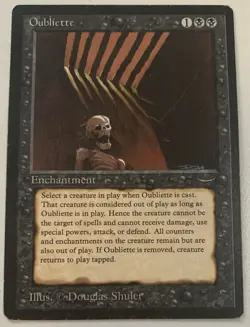 Magic The Gathering MTG OUBLETTE Light Arabian Nights! - Image 1