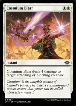 Cosmium Blast 7 LCI Gariba MTG Foil Instant 2023 White - Image 1