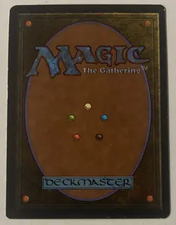 Magic The Gathering MTG EYE FOR AN EYE Arabian Nights Signed by Mark Poole! - Image 2